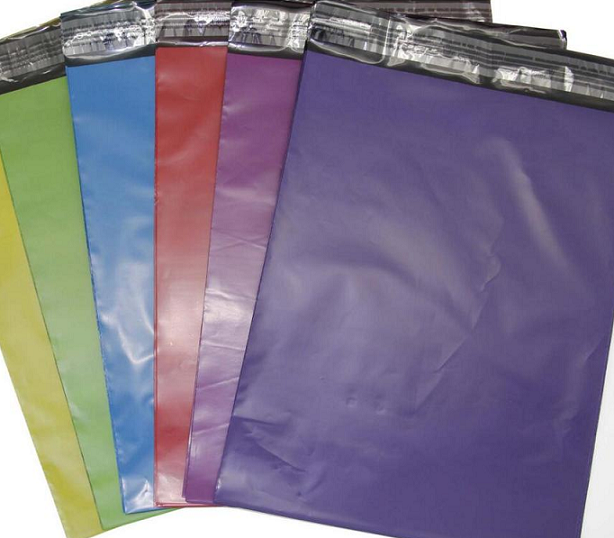 plastic envelopes color